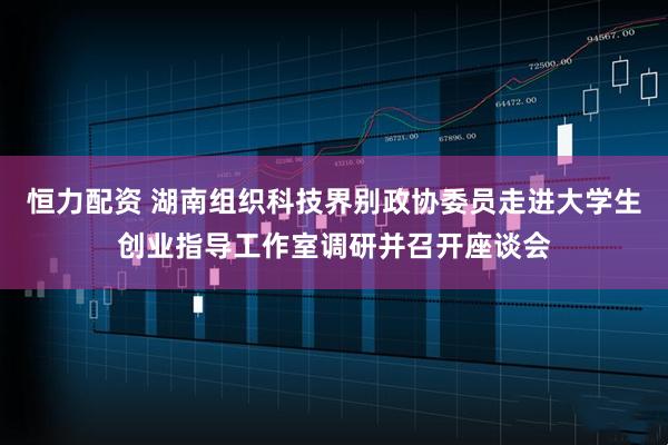 恒力配资 湖南组织科技界别政协委员走进大学生创业指导工作室调研并召开座谈会